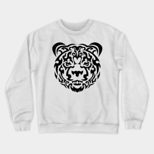 Big bear in tribal style Crewneck Sweatshirt